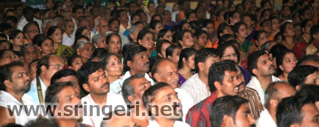 Jagadguru graces Hospet, North Karnataka
