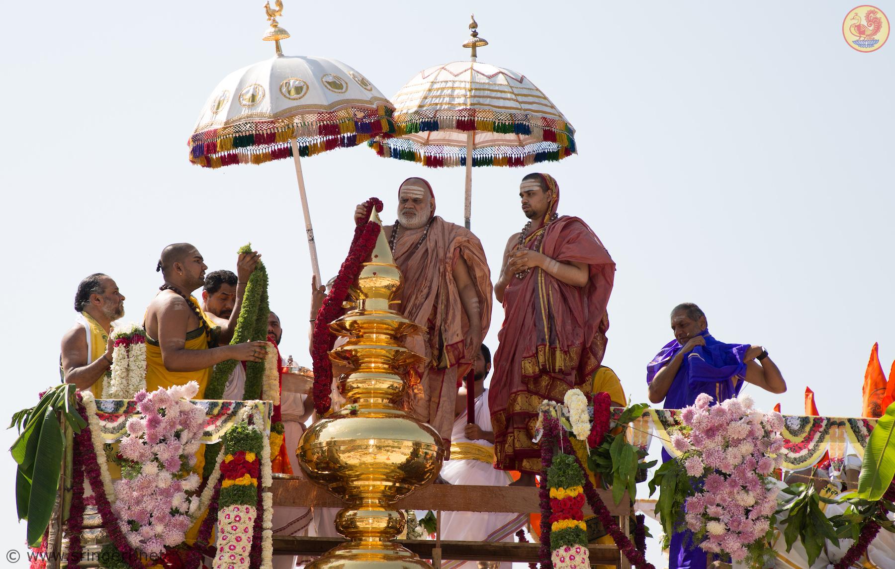 Sri Sringeri Sharadamba Swarna Shikhara Kumbhabhisheka