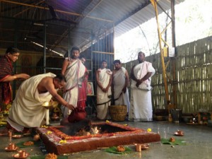 Maha Sudarshana Homam performed at Sri Sringeri Shankar Math Pune