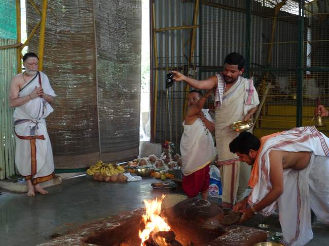 Shri Ganapathi Navagraha Shanti Homam at Pune Sringeri Shankar Math