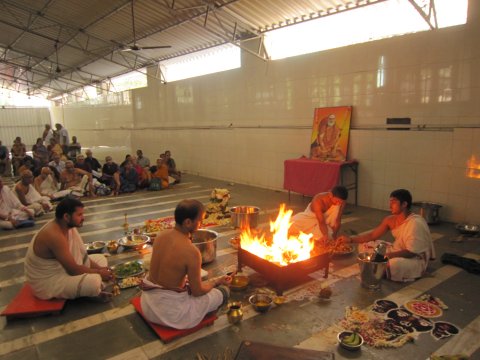 Mumbai Sringeri Shankara Math commences 60th Vardhanti Celebrations with Sahasra Modaka Ganapati Homam