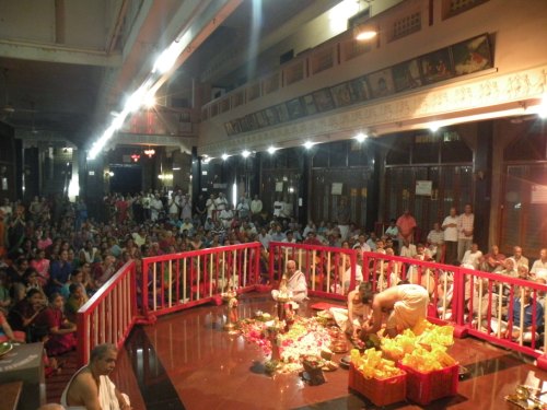Bhagavati Seva at Mumbai Sringeri Shankara Math