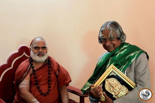 Bharat Ratna Dr. Abdul Kalam in Sringeri