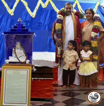Padmashri Gowrishankar honoured at the Peetham