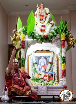 Jagadguru performs Vyasa Puja – Chaturmasya 2009 Begins